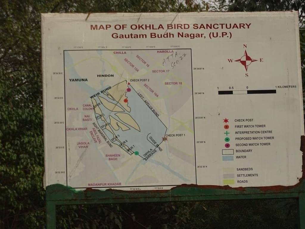 Okhla Bird Sanctuary Adjacent