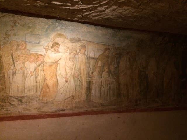 Intricate Frescoes and Statues