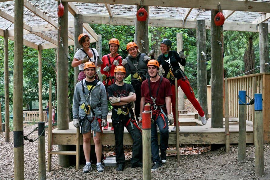 Challenging Aerial Courses