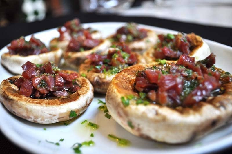 Outdoor Seating with Cathedral Views