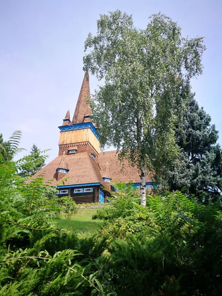 Peaceful Cemetery Grounds