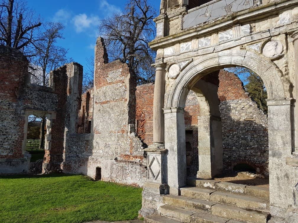 Elaborate Entrance Porch