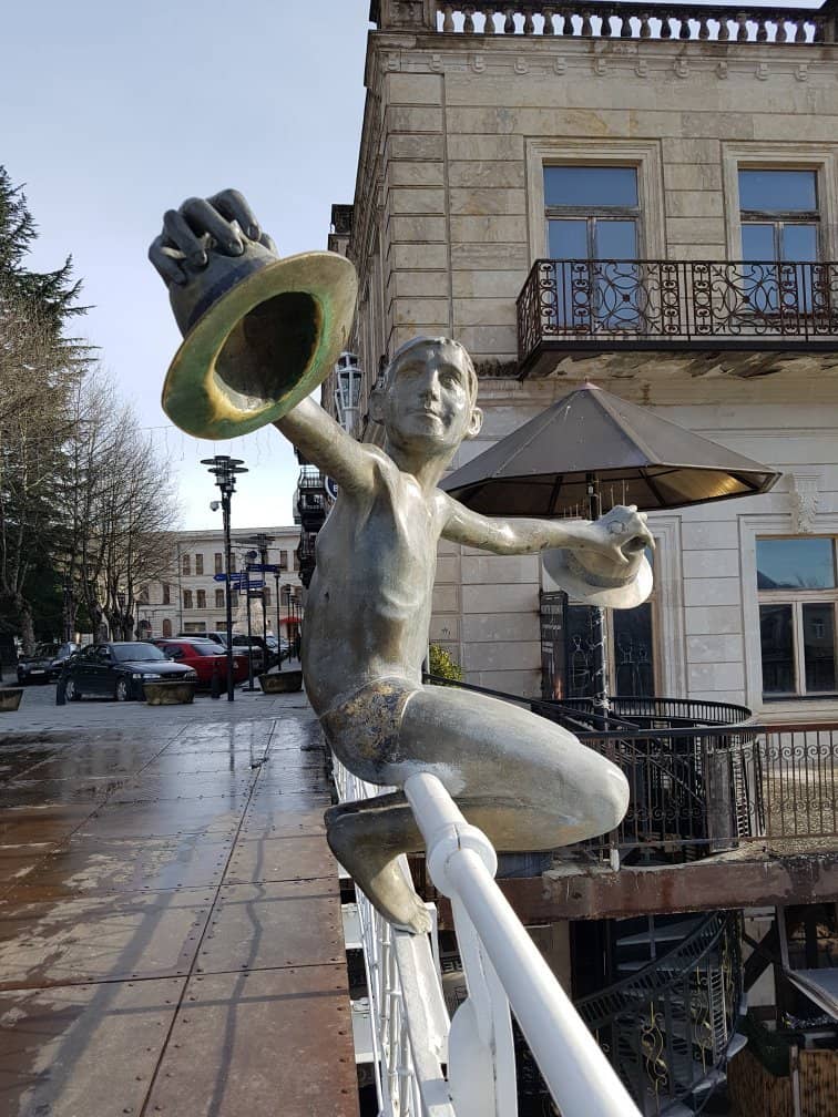 Picasso Boy Sculpture