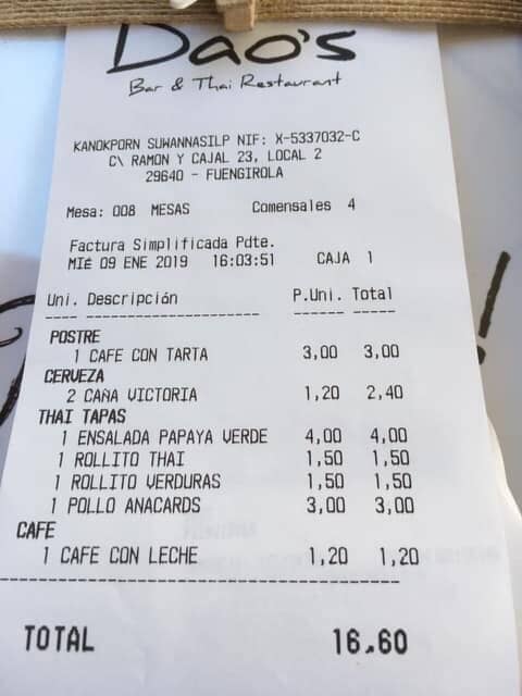 Value-Packed Menu del Día