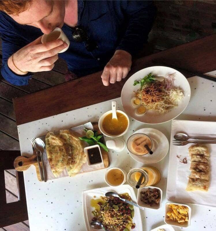 Bustling Morning Atmosphere