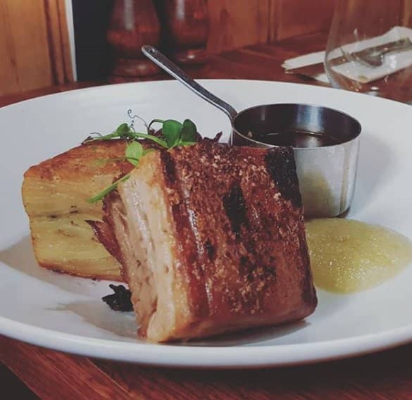 Traditional British Menu with Local Flair