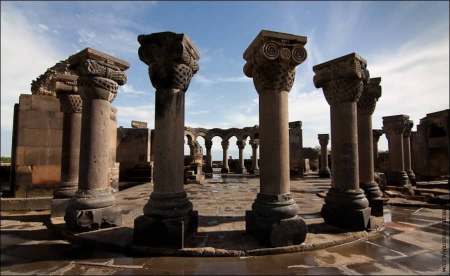 Distant View of Mount Ararat