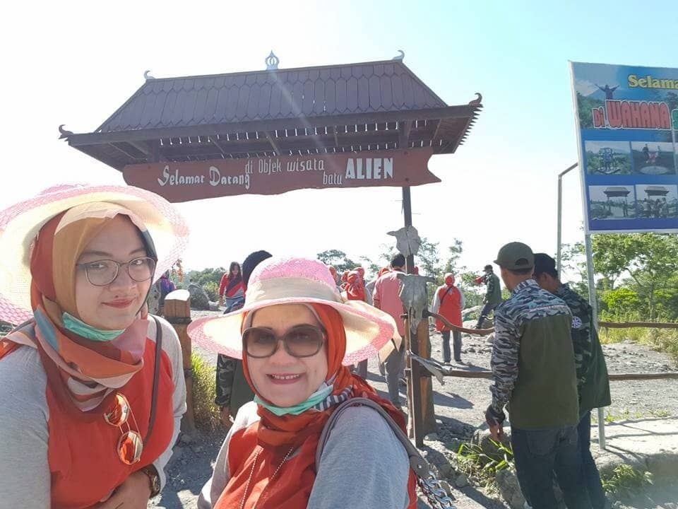Mount Merapi Summit View
