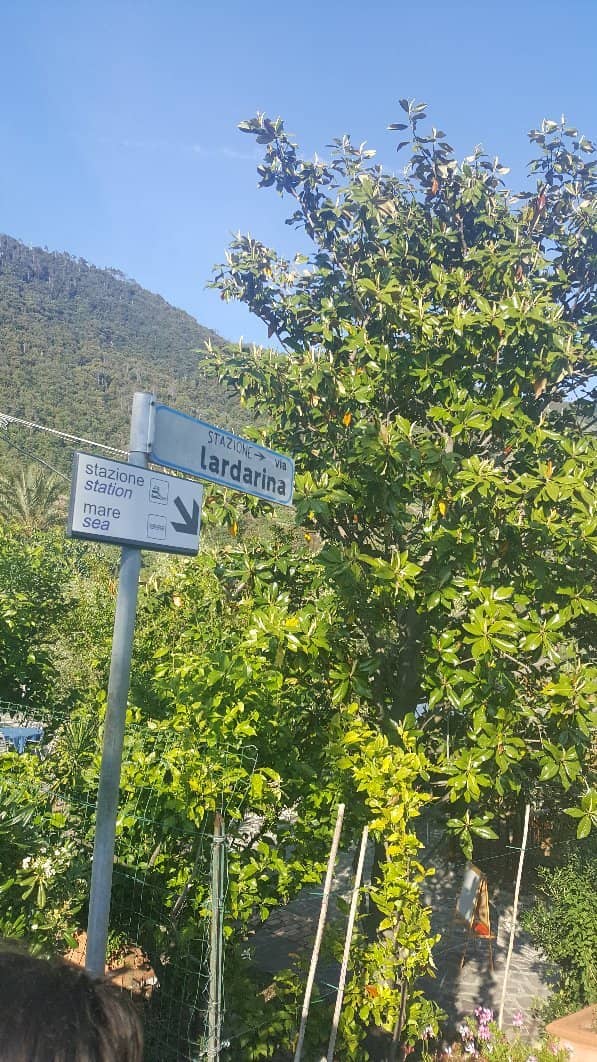 Arrival in Corniglia