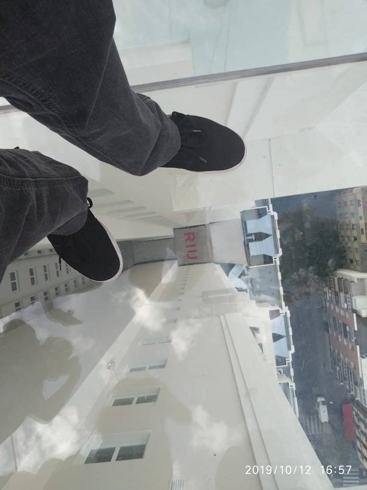 Vibrant Nighttime Ambiance