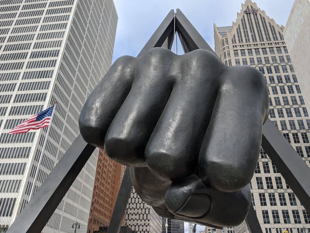 The Fist Sculpture