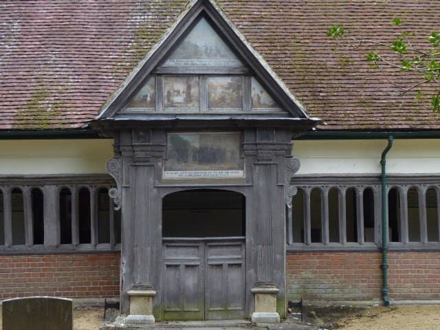 Pedimented Gable Detail