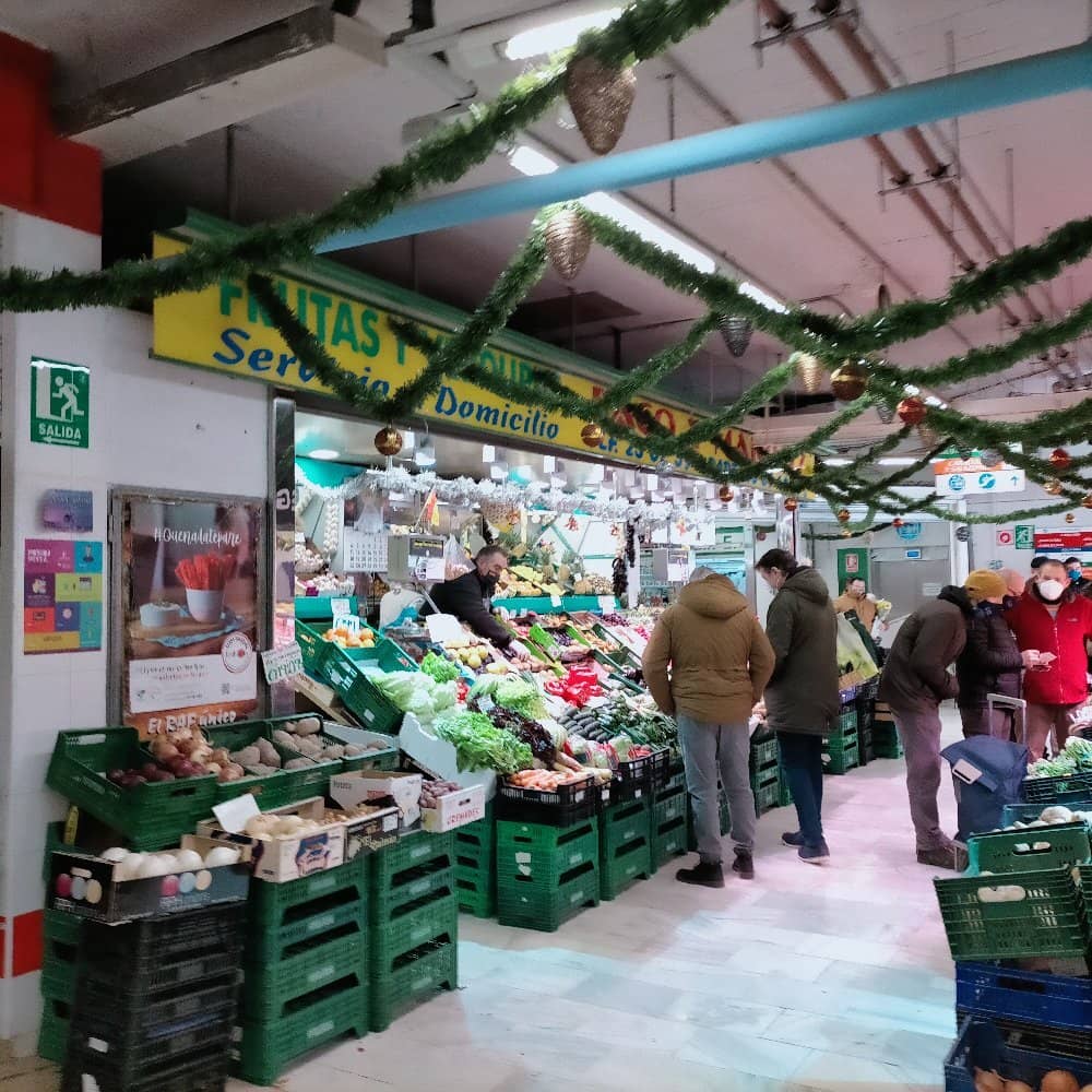Vibrant Market Atmosphere