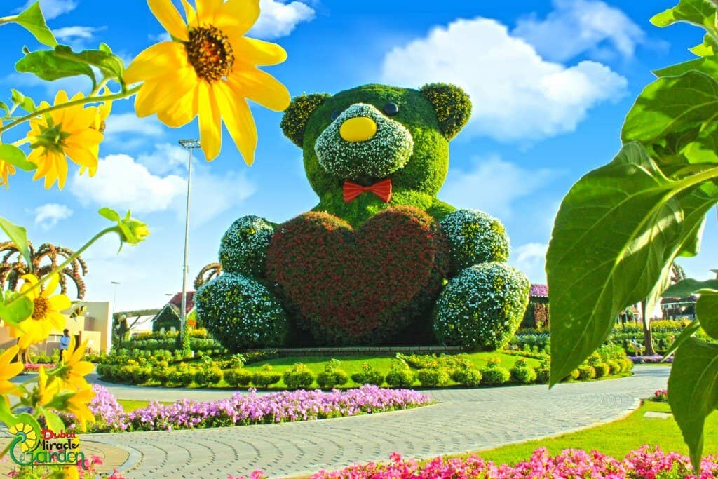 Floral Castles and Topiaries