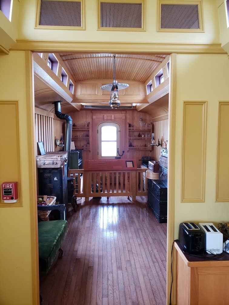 Historic Train Depot Setting