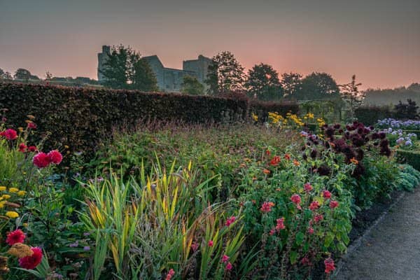 Overlooking Helmsley Castle