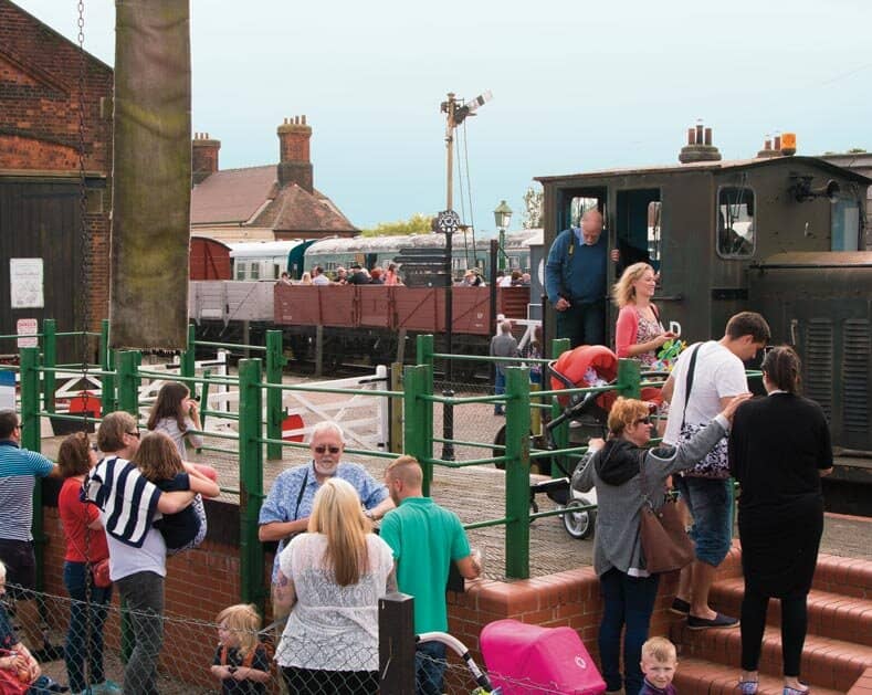 Steam and Diesel Train Rides