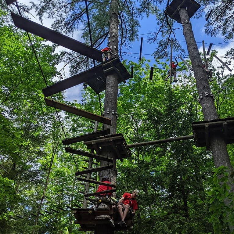 Aerial Ropes Course