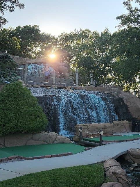 Waterfalls and Caves