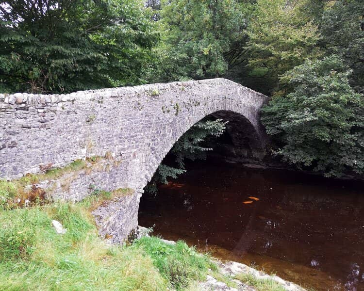Scenic Packhorse Bridge