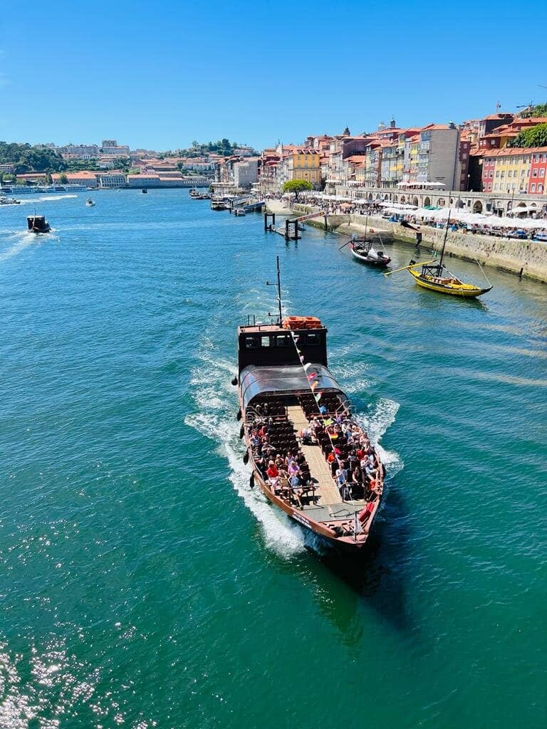 Colorful Ribeira Architecture