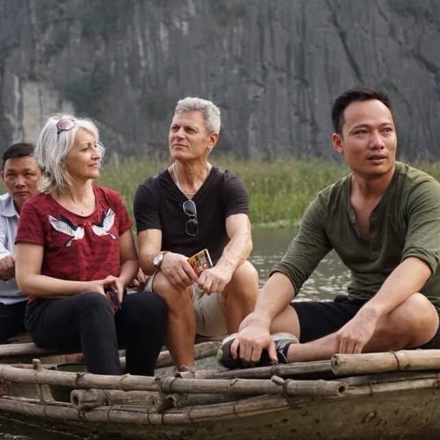 Cycling Through Rice Paddies