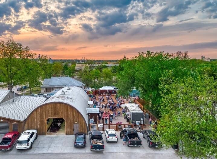 Bratwurst Burger & German Fries