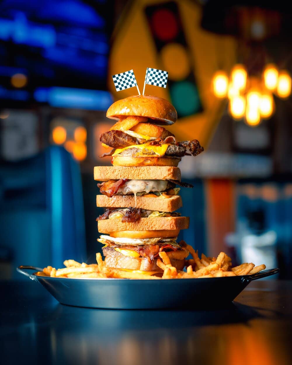 Creative Over-the-Top Burgers