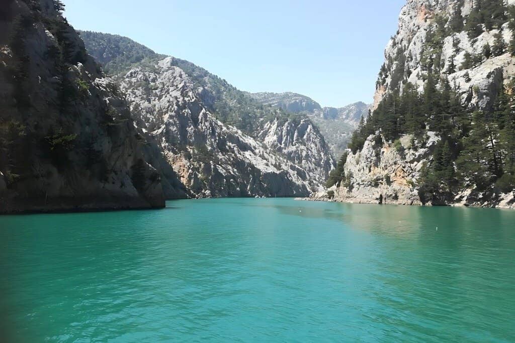 Hiking into the Canyon