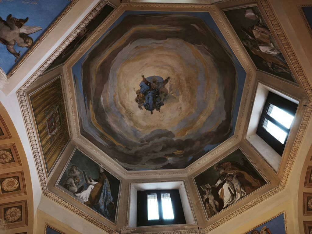 Striking Interior Frescoes