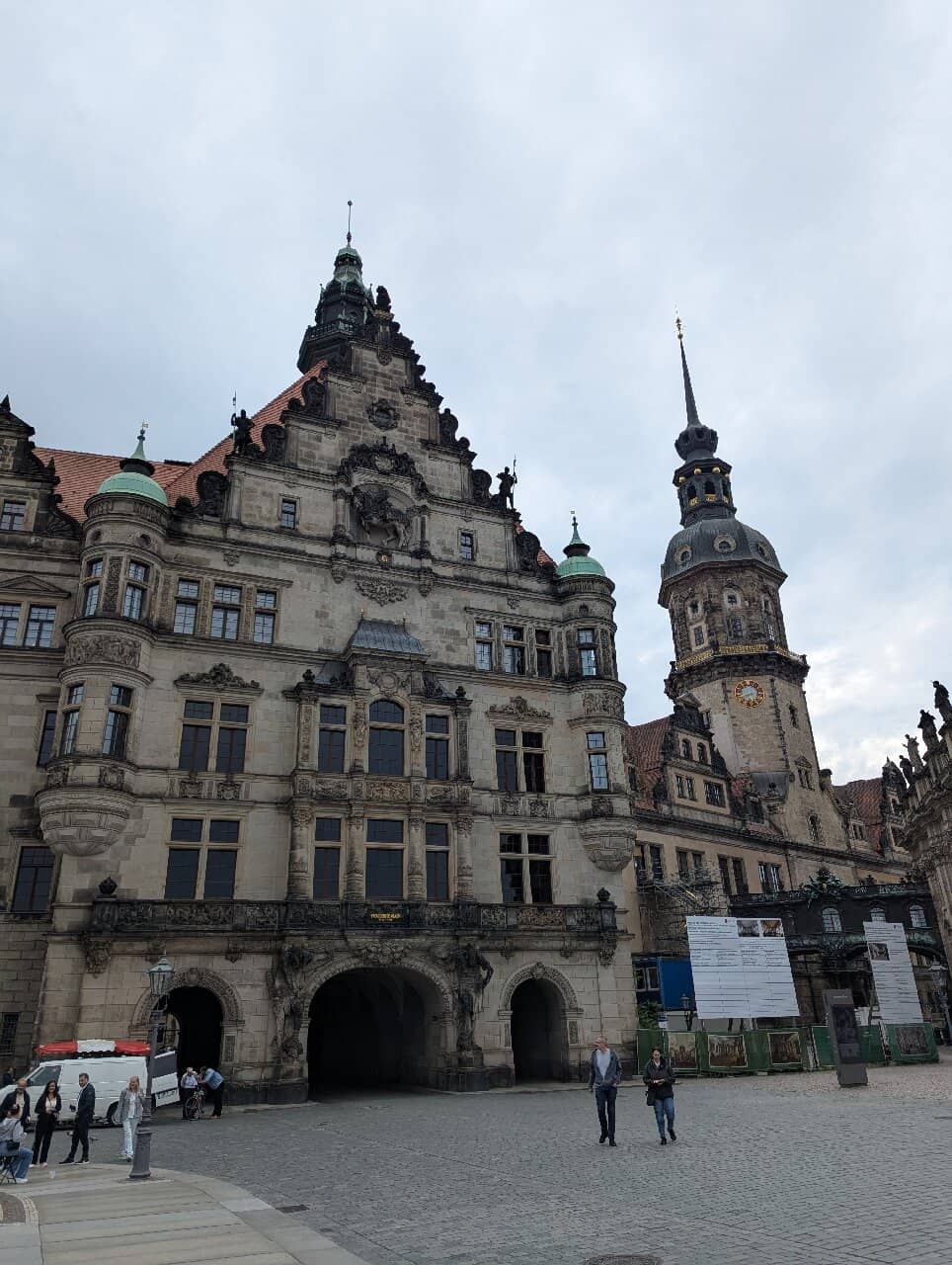 Schlossplatz's Grandeur