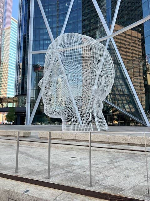 Inside the Sculpture