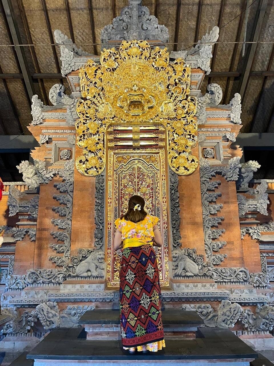 Peaceful Temple Atmosphere