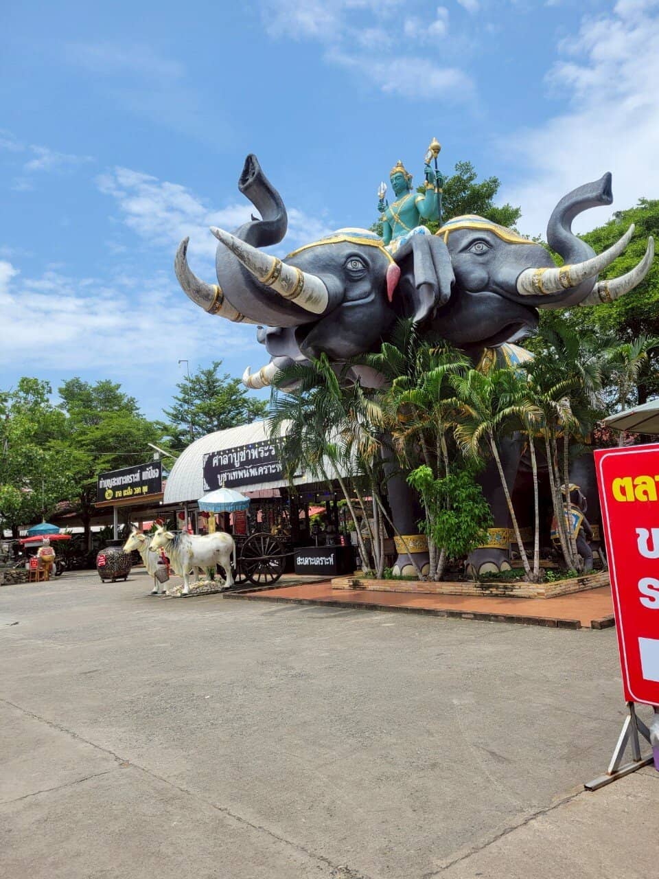 Vibrant Riverside Market