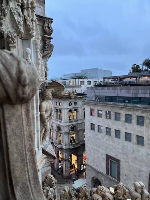 Gothic Spires and Statues