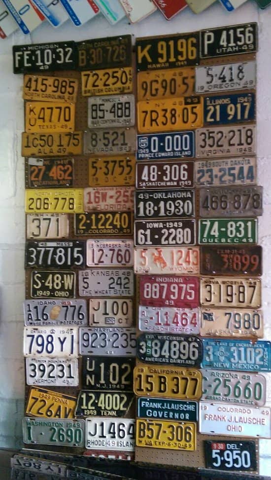 License Plate History Display