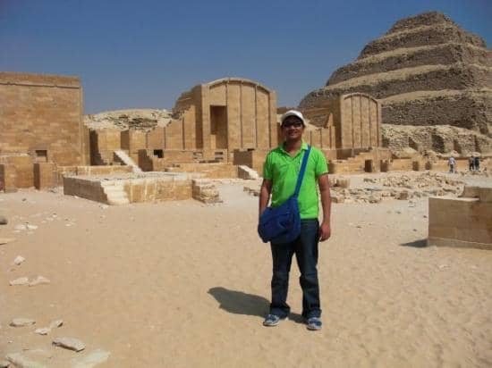 Vivid Blue Mummy Mask