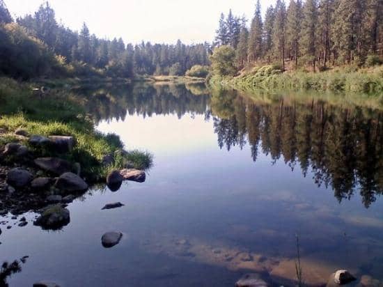 Spokane River Swinging Bridge