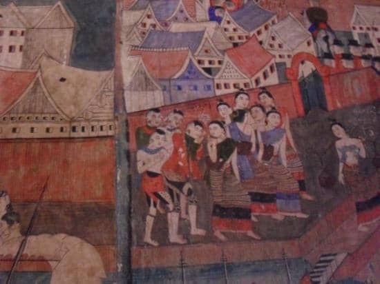 Unique Red & Black Pillars