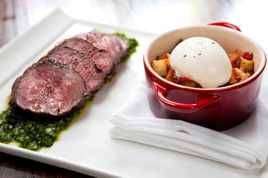 Heirloom Tomatoes & Wood-Grilled Steak