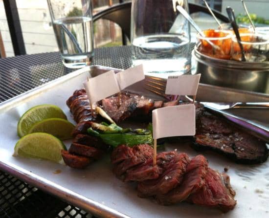 Sticky gochujang ribs