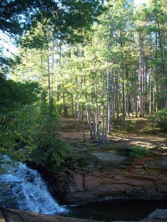 Upper and Lower Falls