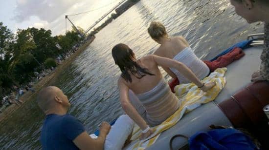 Nighttime River Views