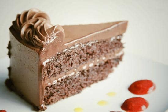 Chocolate Cake Slice