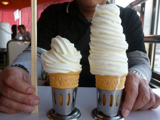 Giant Soft Serve Ice Cream