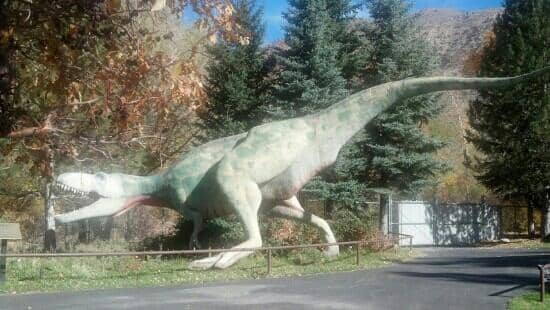 Dinos in the Snow Event