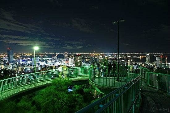 Panoramic Kobe Cityscape