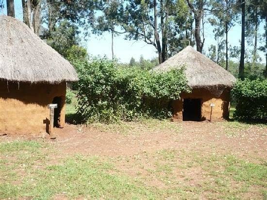 Reconstructed Tribal Homesteads