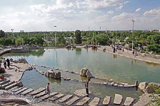 Serene Lake and Waterfall