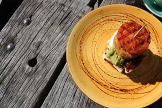 Brunch Stack with Haloumi